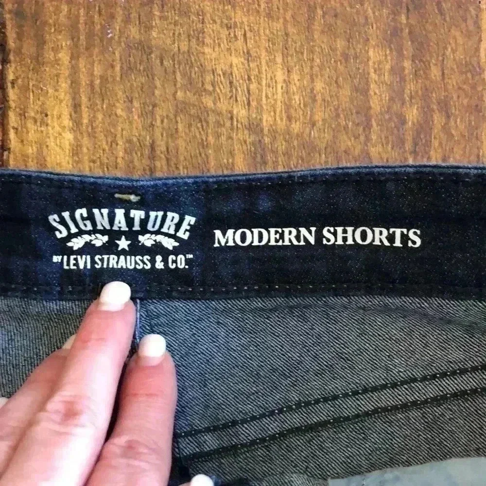 LEVI’S | Dark Wash Modern Fit Jean Shorts